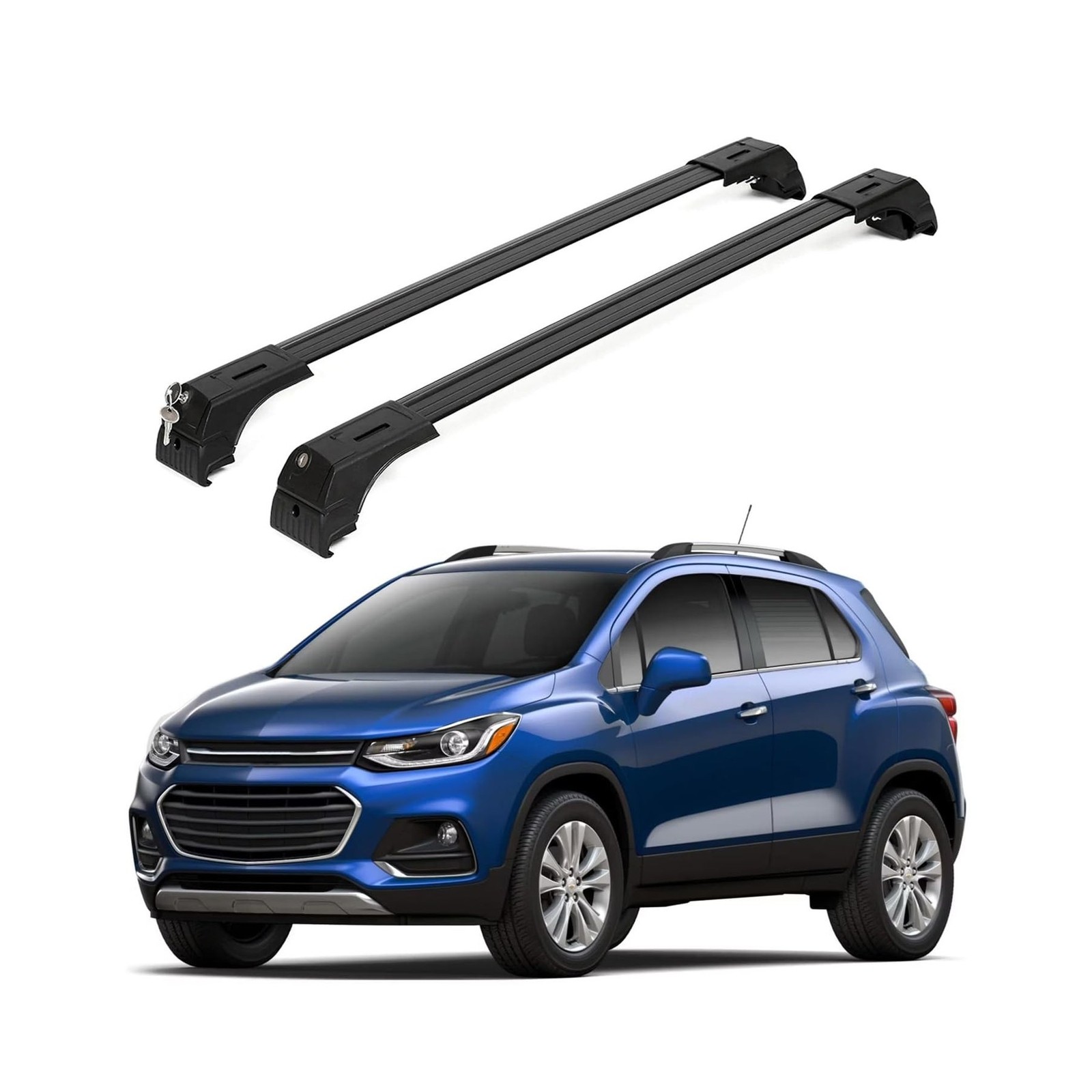 ERKUL Roof Rack Cross Bars for Chevrolet Chevy Trax 2013-2022 | Aluminum Cros...