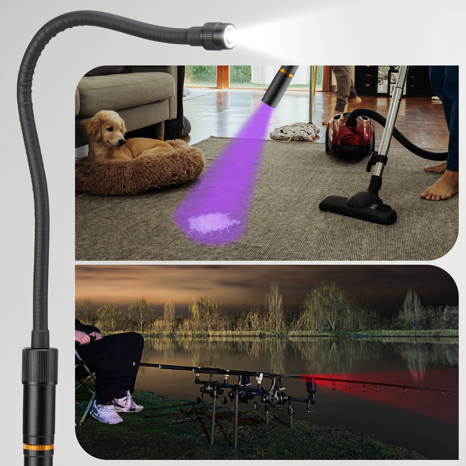 EverBrite Multi-Functional Rechargeable Work Light w/3 Light Modes Flexible