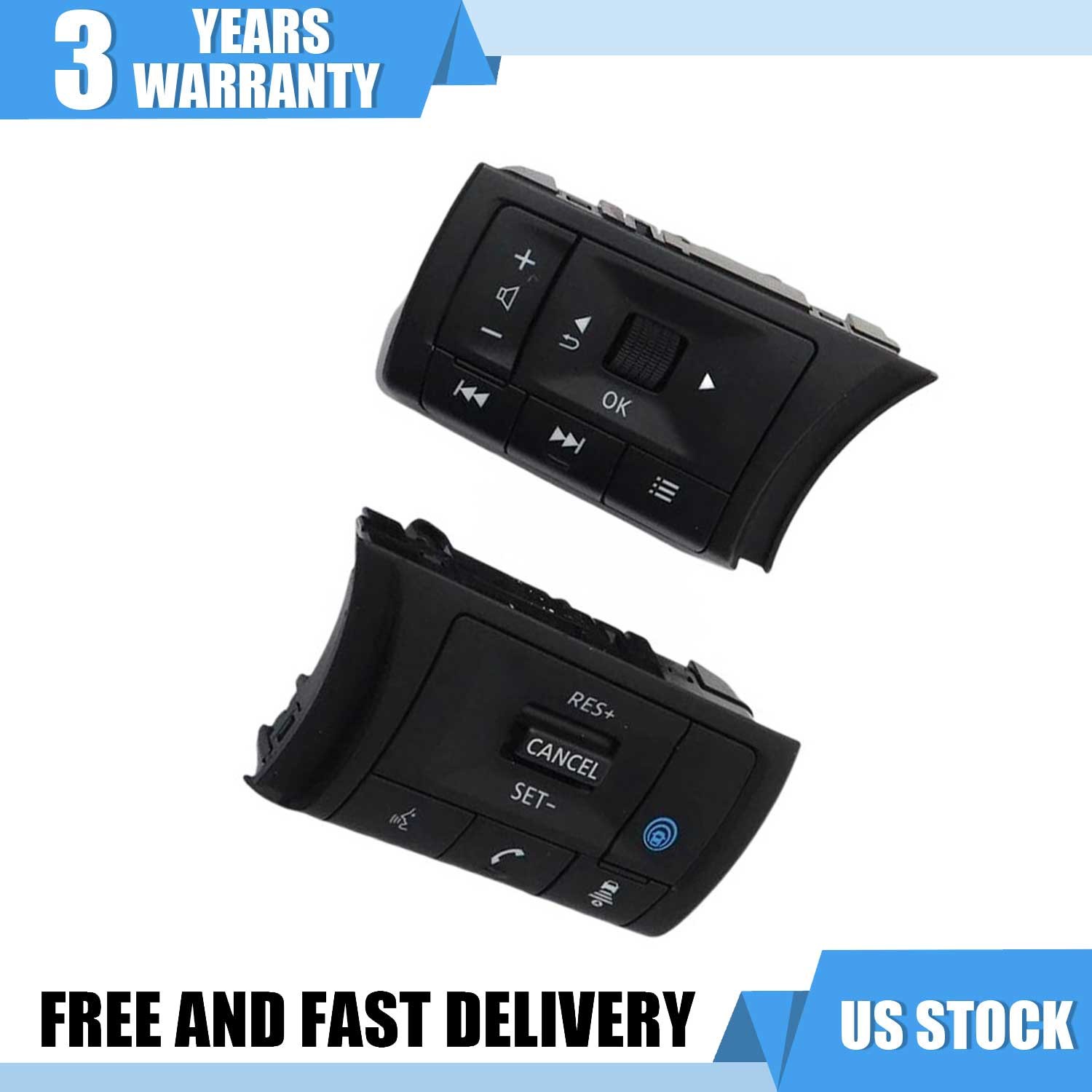 NEW 25550-6RF6C 255506RF6C For Nissan Steering Switch Assembly US