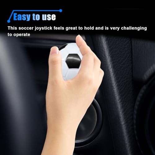 Universal Car Push Start Button Cover - Ball-Bar Rocker Switch, Interior Black