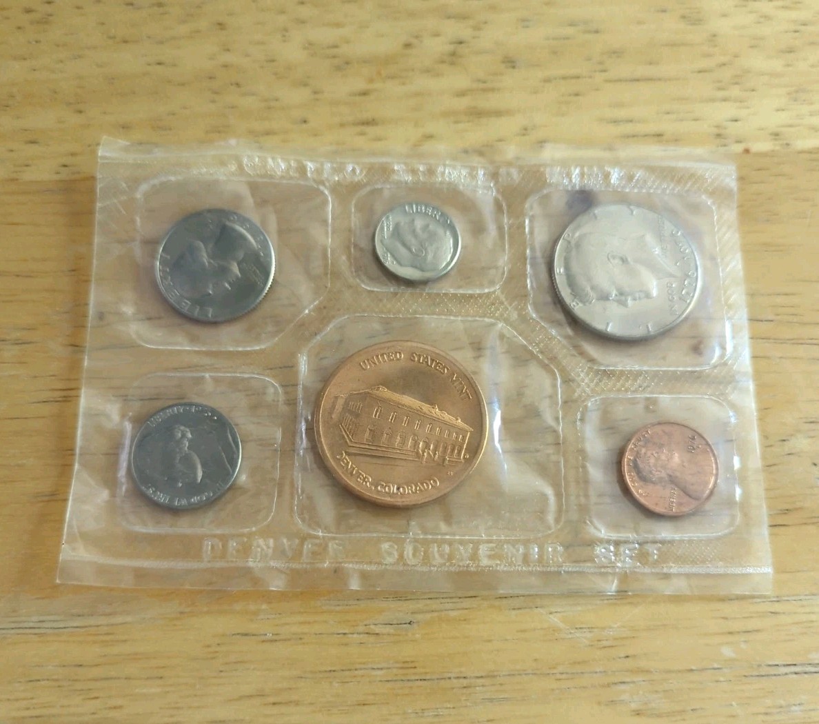 1976-D Denver Mint Bicentennial Souvenir Set BU Colorado Centennial Medal Sealed