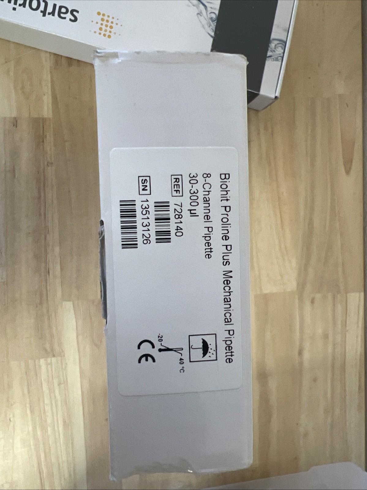 Sartorius Proline Plus 8 Channel P300 300ul 728140 Pipette