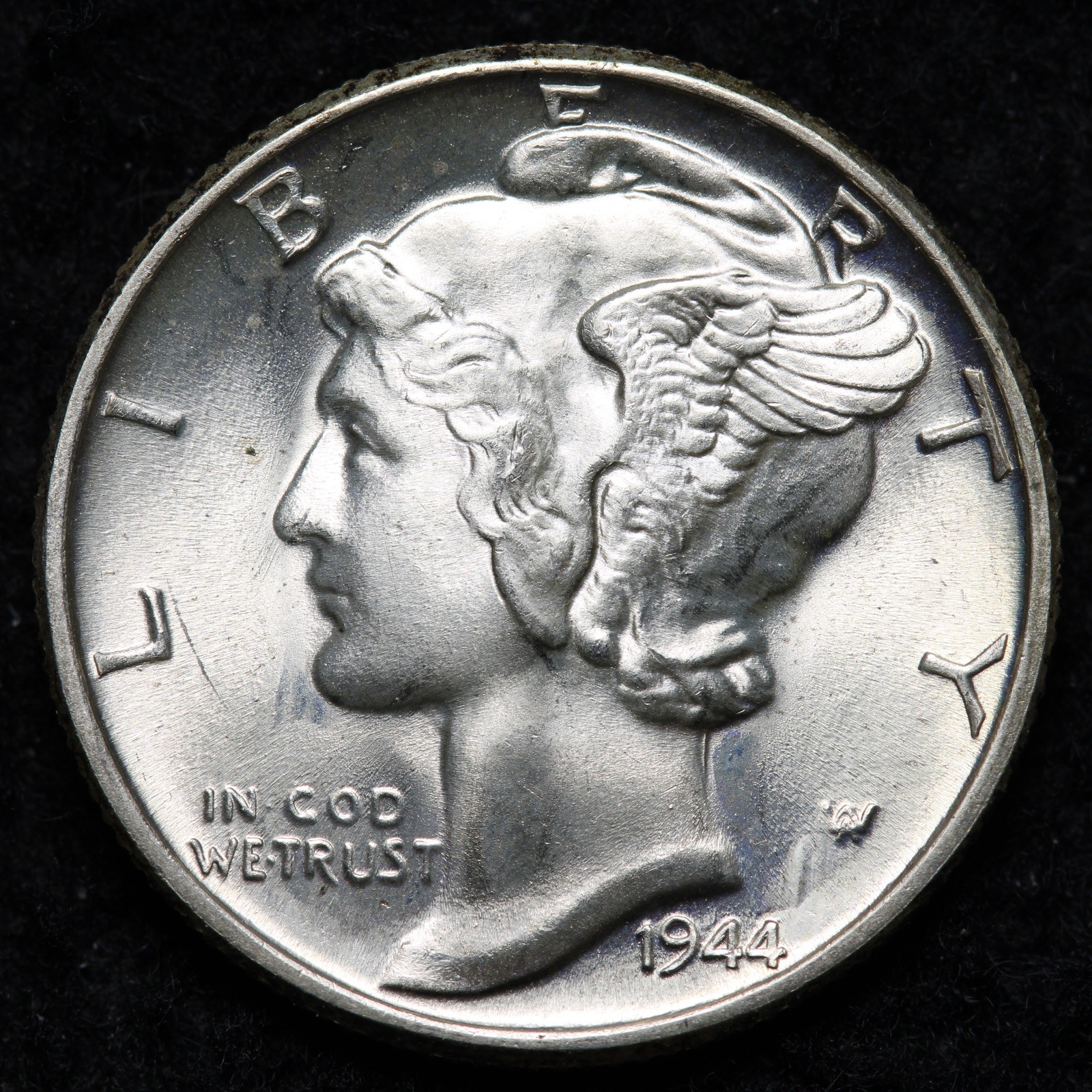 1944 Mercury Silver Dime BU *UNCIRCULATED* MS E217 VACK