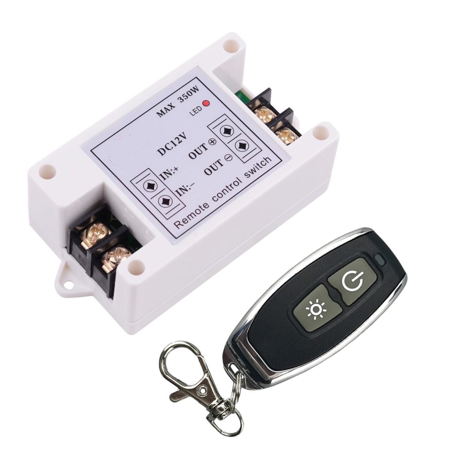 High Power Remote Control Switch Wireless Receiver With 433mhz Remote Control Q