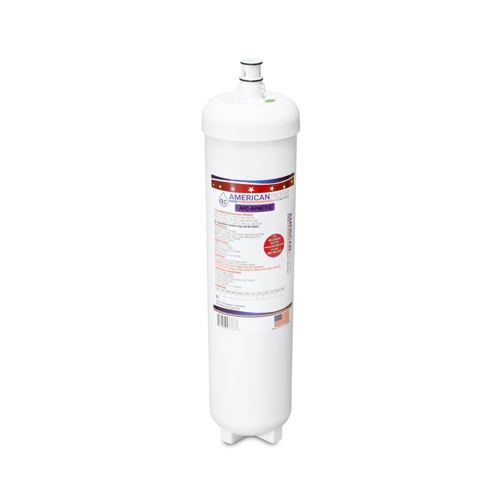 AFC® #AFC-APHCT-S Compatible with 3M® Aqua-Pure® HF90 Water Filter - 1 Pack