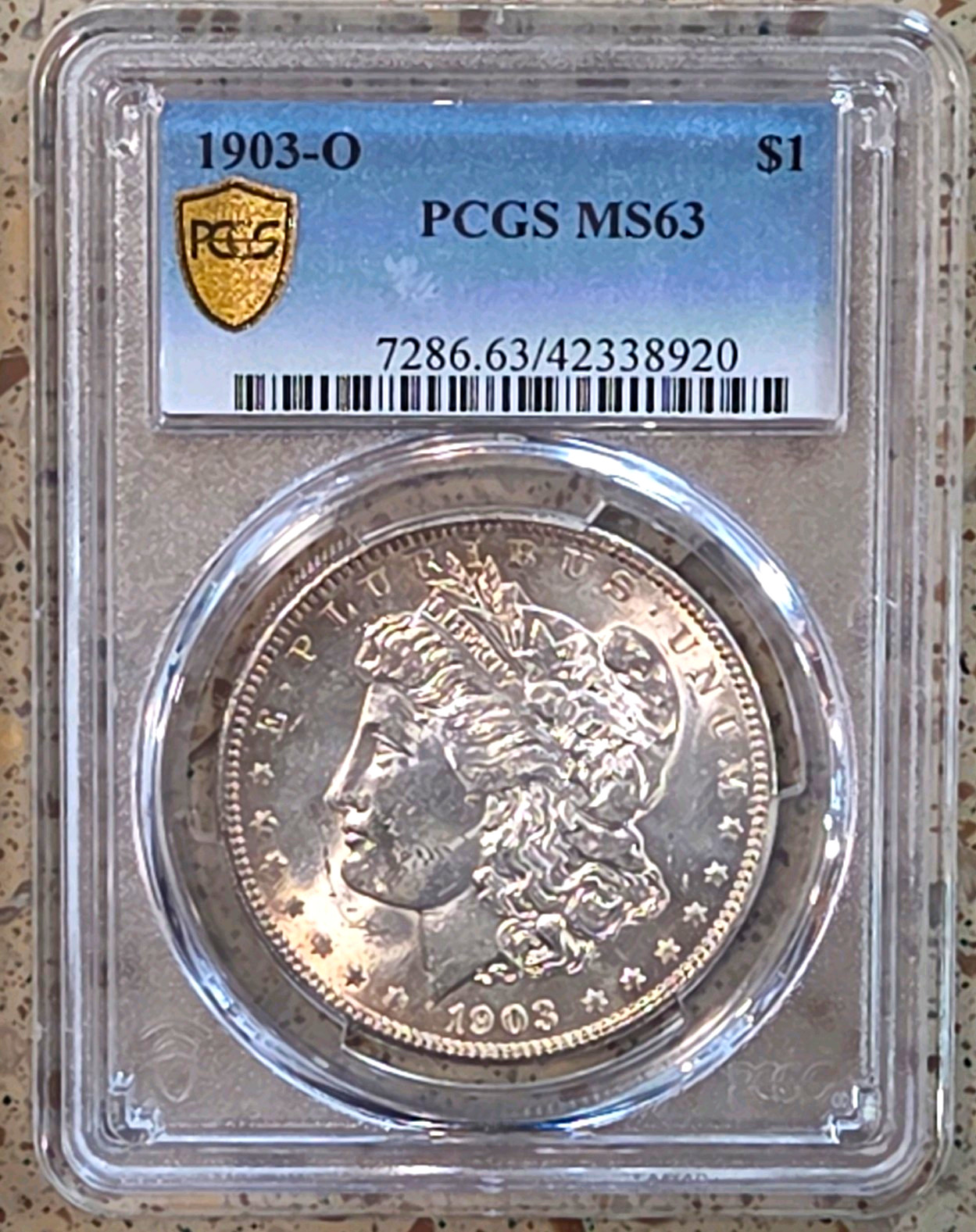 1903-O Morgan Silver Dollar $1 PCGS MS63 Business Strike KM#110