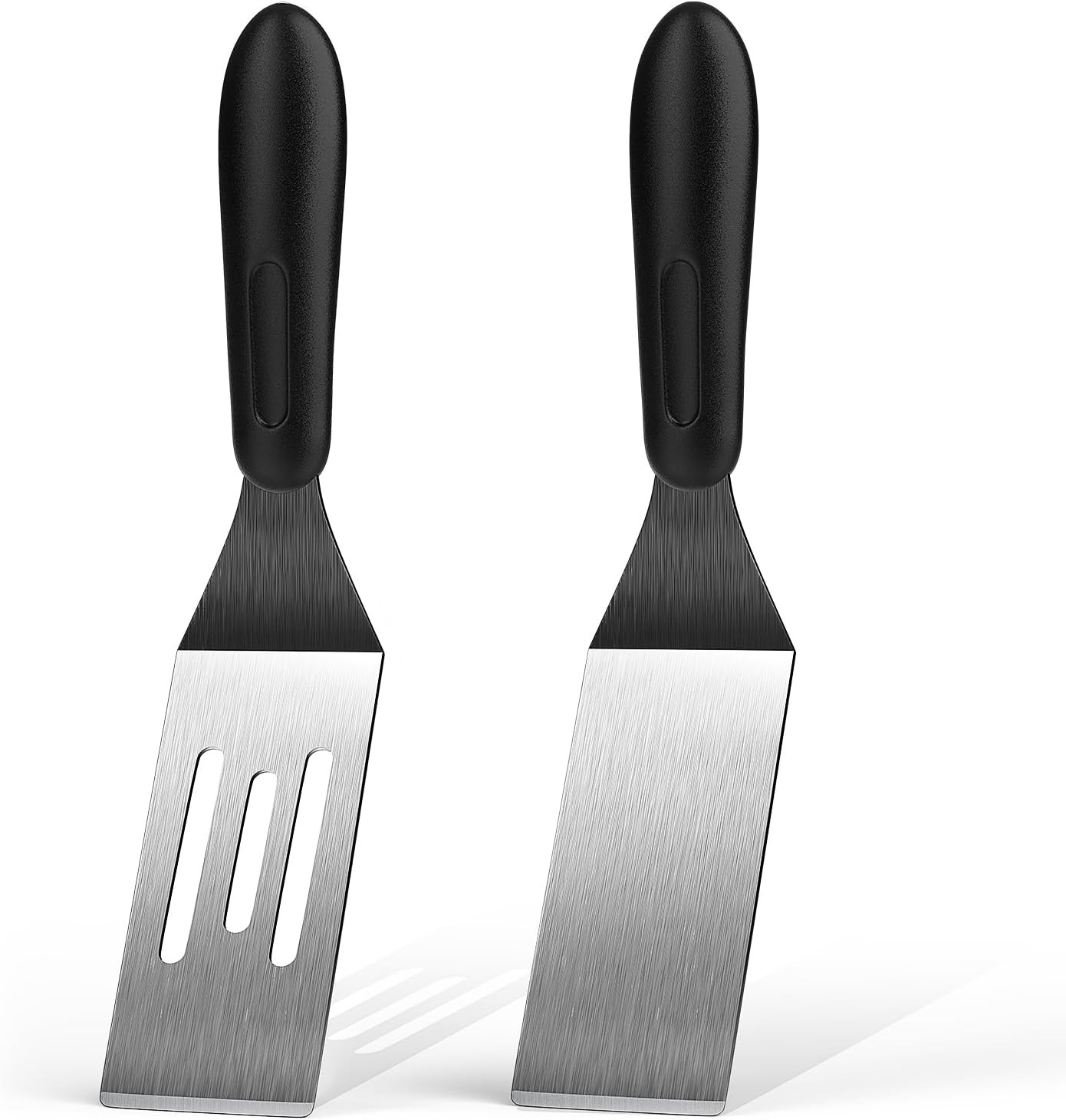 Small Spatula 2 Pieces, Mini Serving Spatula for Kitchen Use, Metal Spatula for