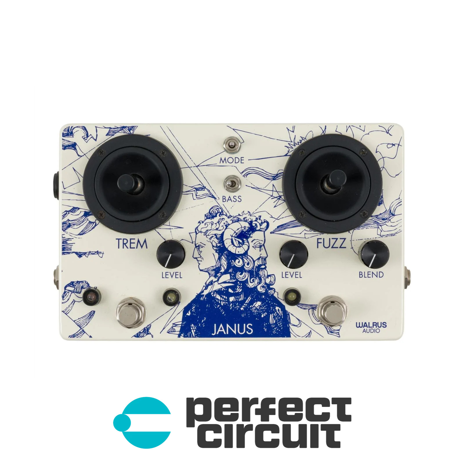 Walrus Audio Janus Tremolo and Fuzz Pedal EFFECTS - USED - PERFECT CIRCUIT