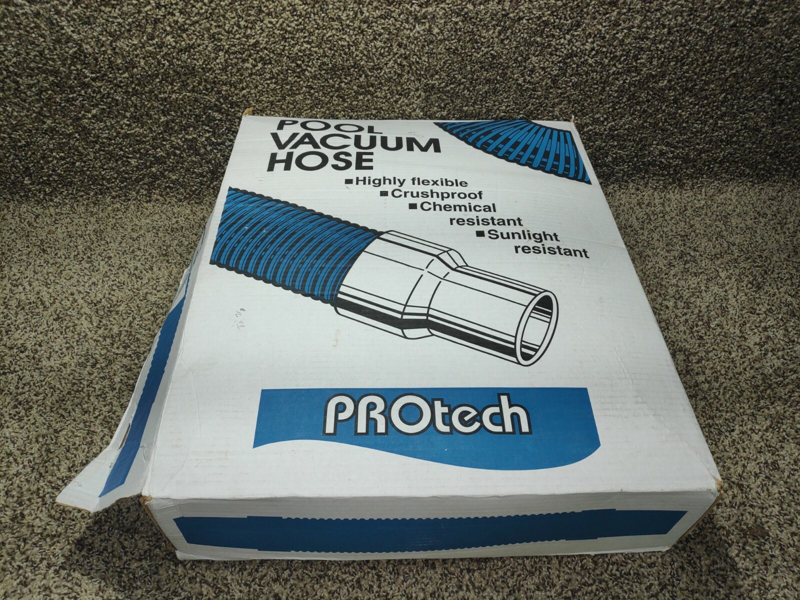 PROtech 25FT Vacuum Hose 1 1/2" Diameter BXWIN-02 R