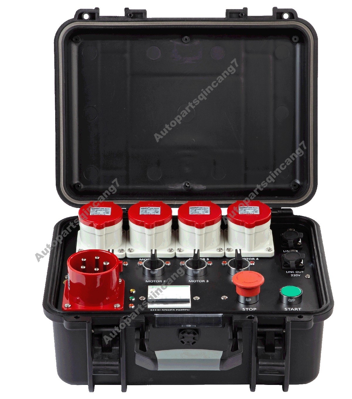 4CH/8CH Stage Electric Hoist Intelligent Controller with Emergency Stop Button