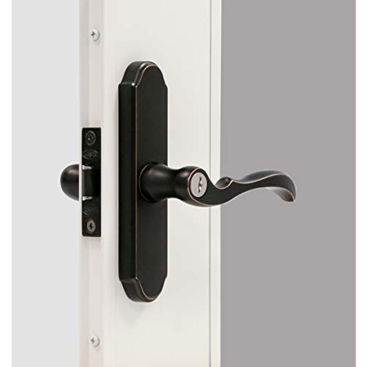 Larson Certified Storm Door M2 Mortise Handle Set (Aged Bronze)