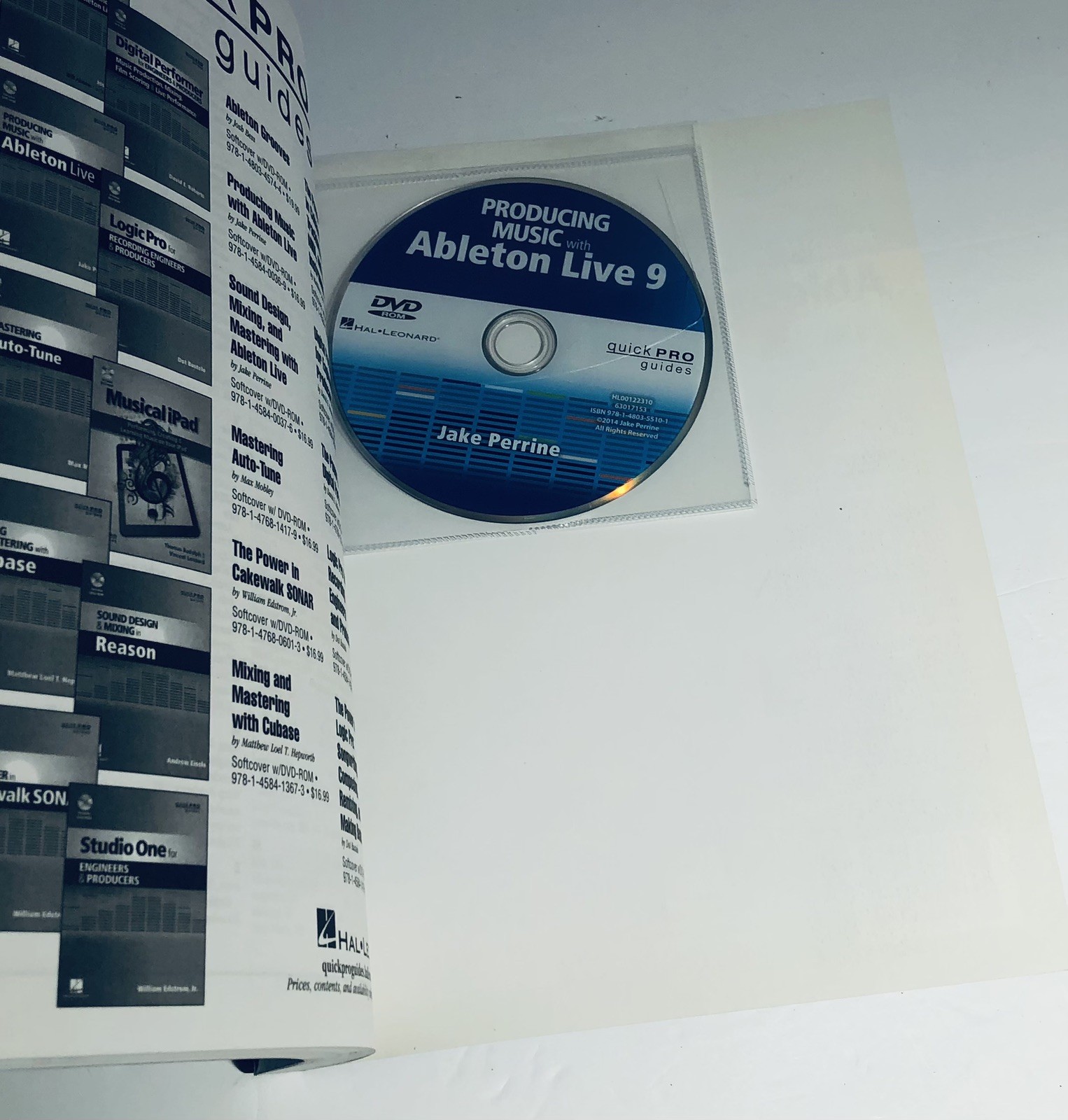 Hal Leonard Sound Design Mixing Mastering Ableton Live 9 Quick Pro Guides