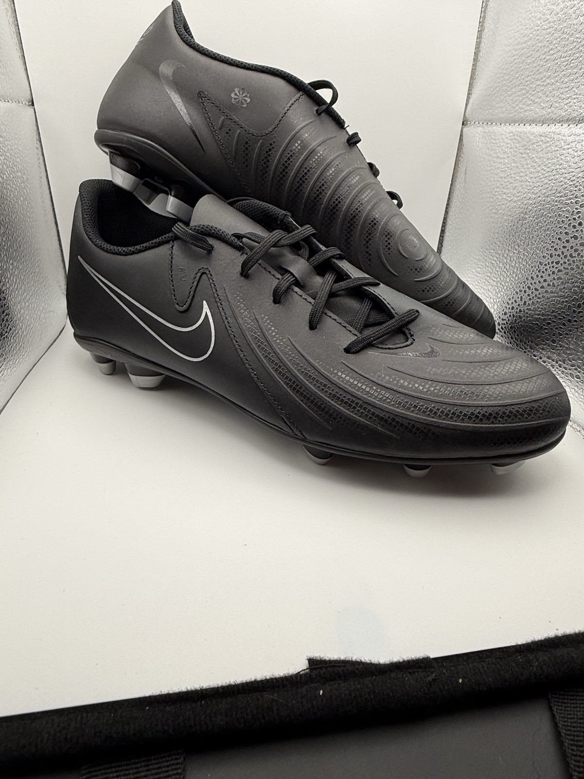 Nike Phantom GX Black Soccer Football Cleats Men's US 9.5 FJ2557-001