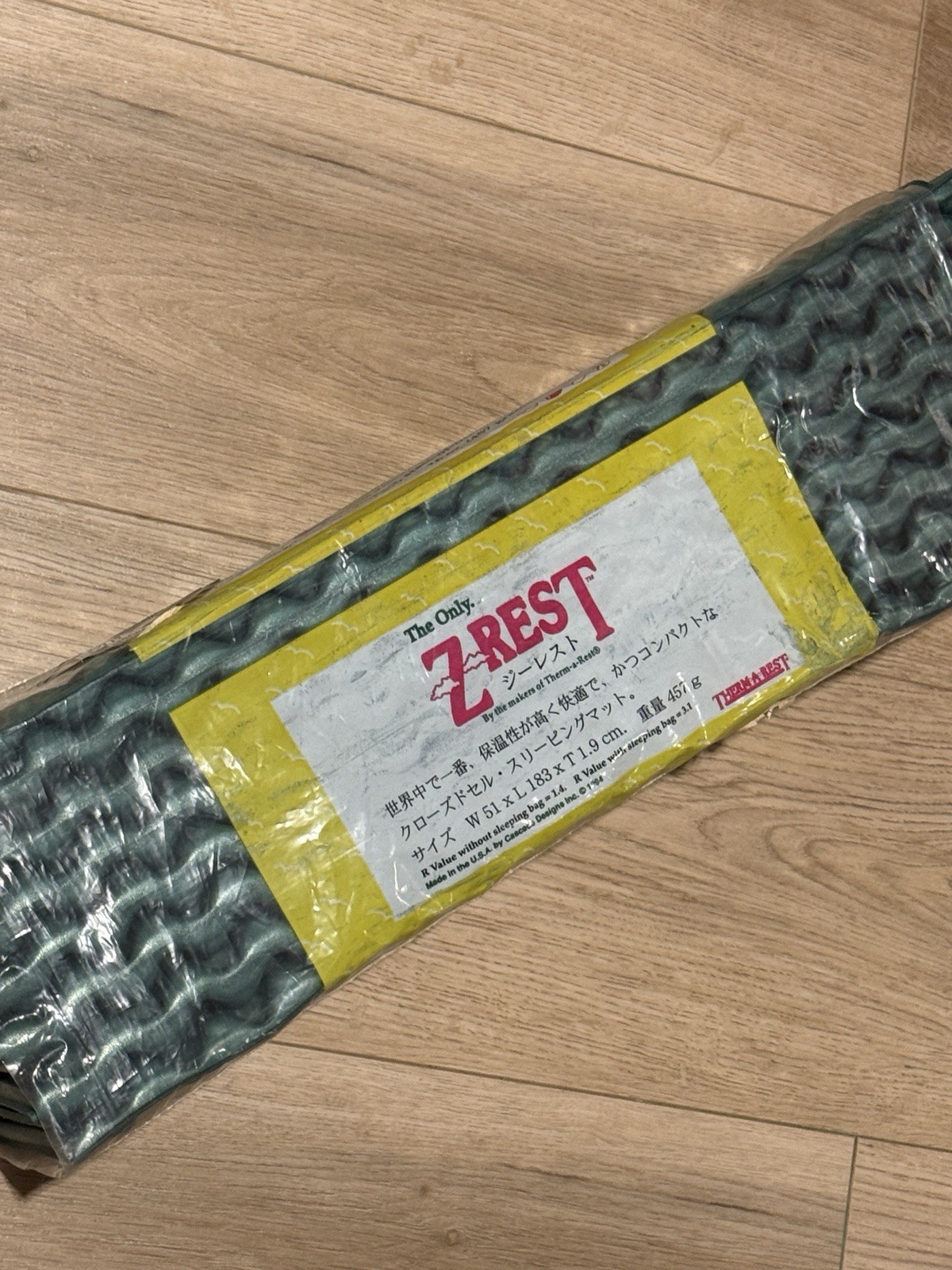 ThermaRest Z-Rest Long Backpacking Sleeping Pad Ultralite Closed Cell 72"x20”