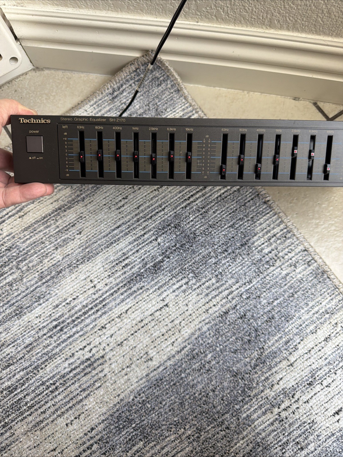 Technics SH-Z170 Seven Band Stereo Graphic Equalizer Led Display