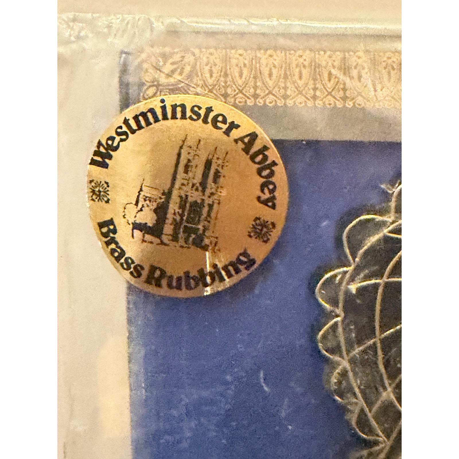 Creative Pastimes MARY QUEEN Of SCOTS Brass Rubbing Kit 1978