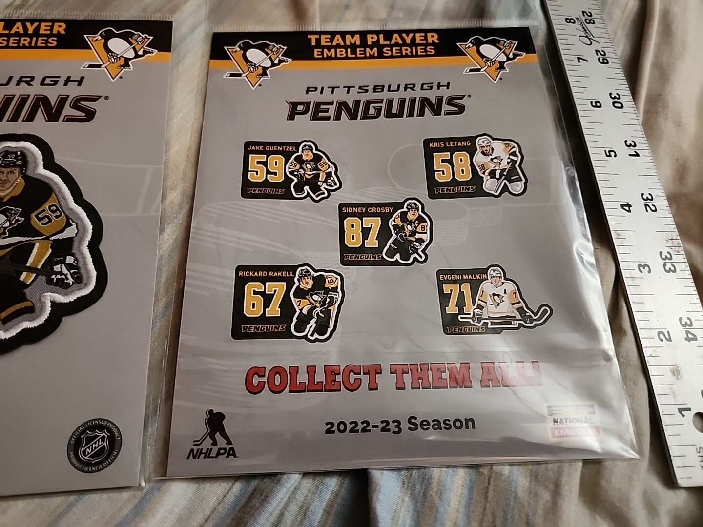 JAKE GUENTZEL #59 PITTSBURGH PENGUINS PLAYER PATCH New