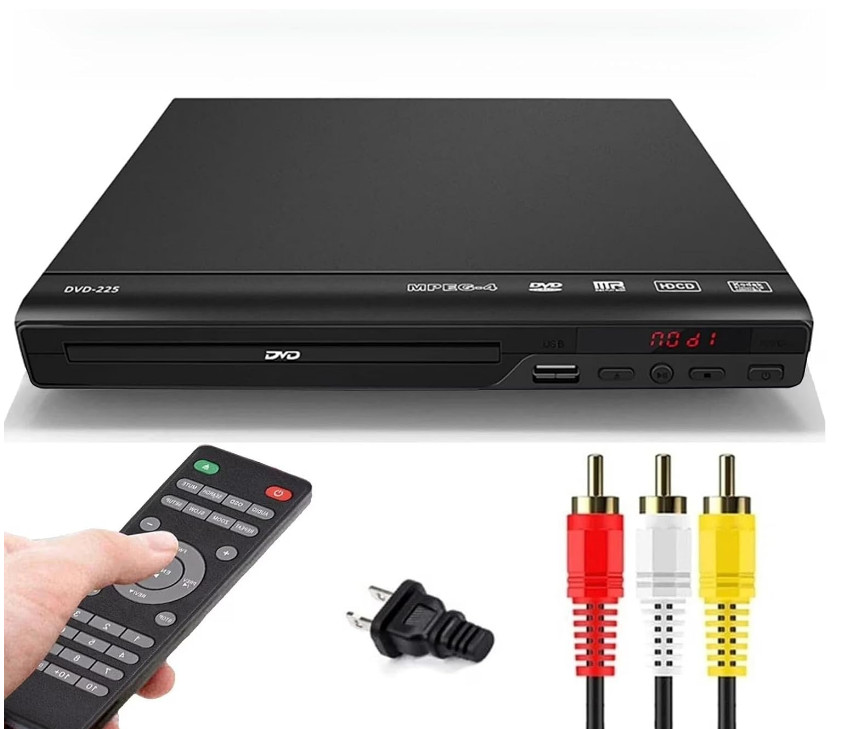 DVD Players for TV, DVD Players That Play All Regions, Simple DVD Player for Eld