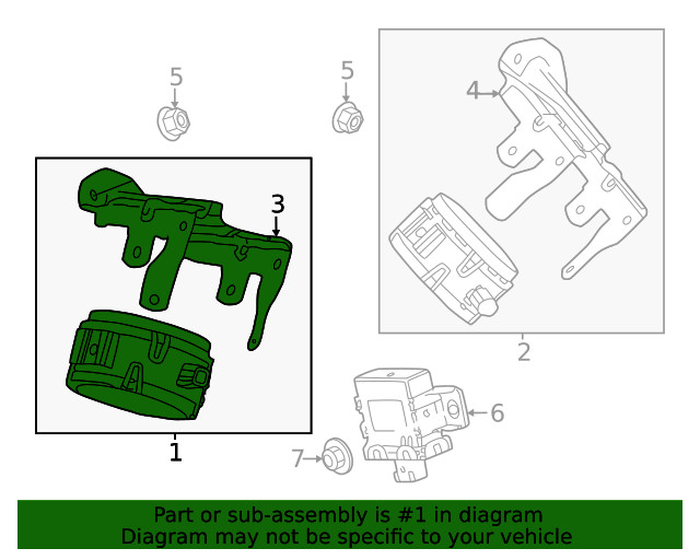 Genuine GM Pedestrian Spkr 85587355