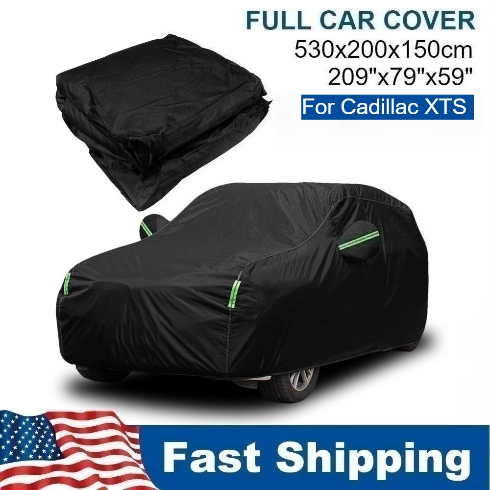 For Cadillac XTS Full Car Cover Outdoor Rain Resistant All Weather Protection