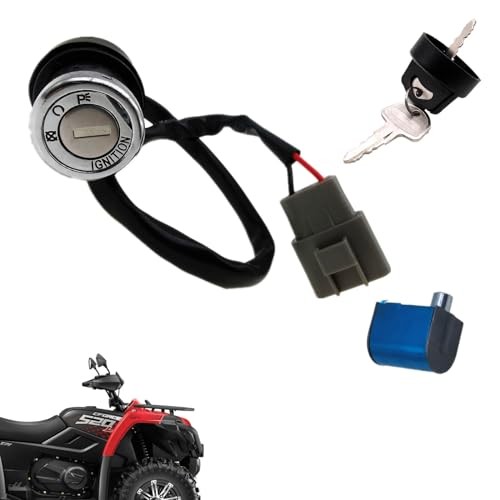Ignition Switch with Key for CFMOTO CFORCE 400, CFORCE 500 ATV Ignition Lock