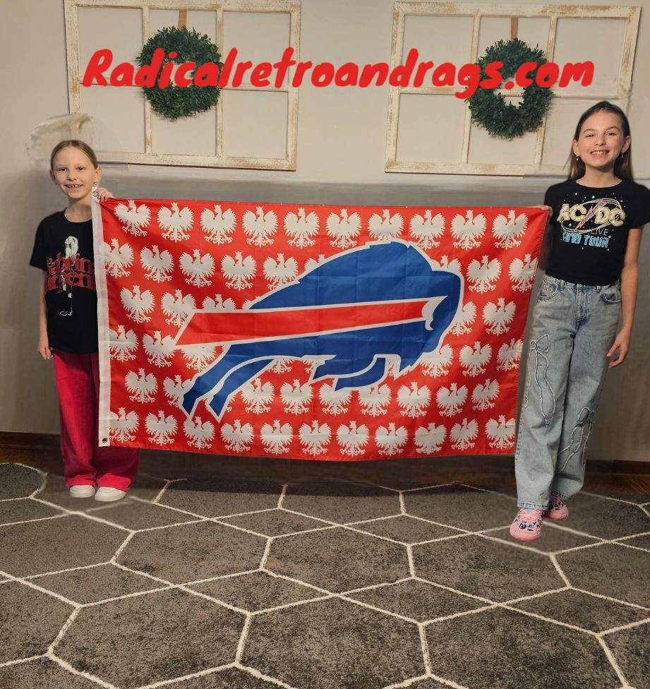 Dyngus Day Buffalo Bills 3x5 ft Flag Banner ●FREE SHIPPING● Polish