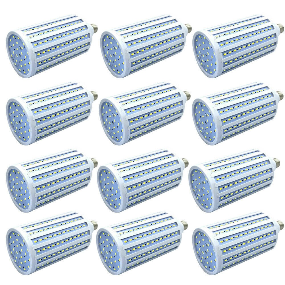 Huge Super Bright 300W Eq. LED Bulb 168-Chip Corn Light E26 E27 5000lm 50W White