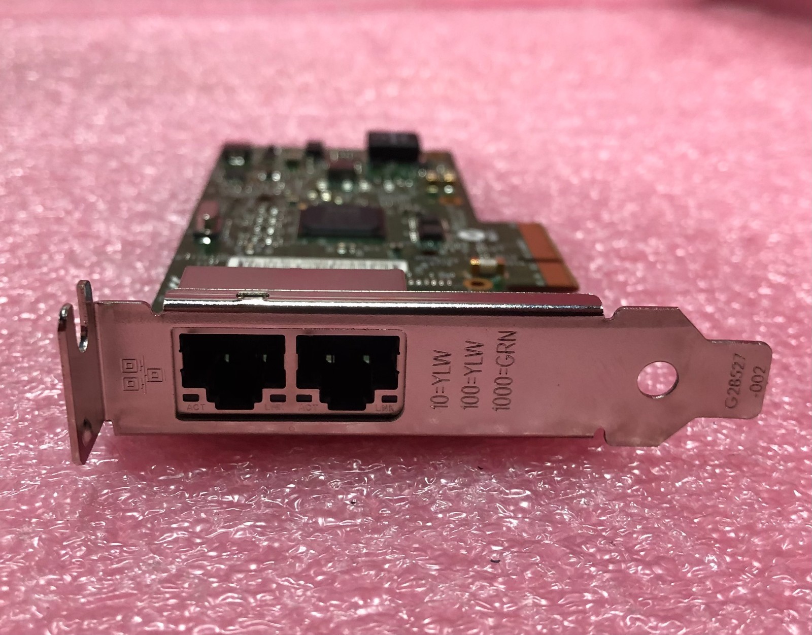 Strong-IT Dell YG4N3 INTEL I350-T2 DP 1GBE RJ45 LP