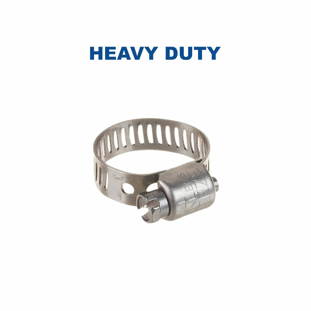 Primex 85018 #6 Stainless Steel Clamp with 410 HEx Screw 7/16 Inch x 25/32" Max