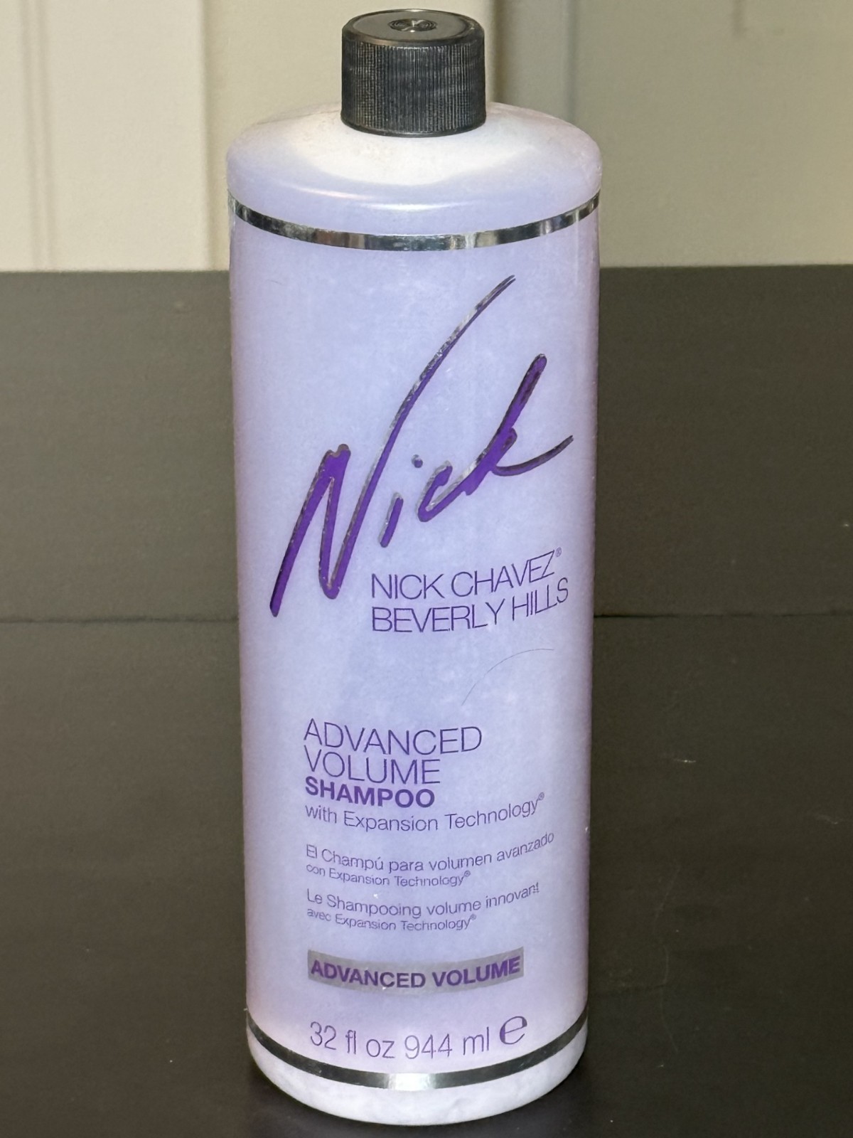 Nick Chavez Advanced Volume Shampoo w/ Expansion Technology 32 oz ~ NEW + SEALED