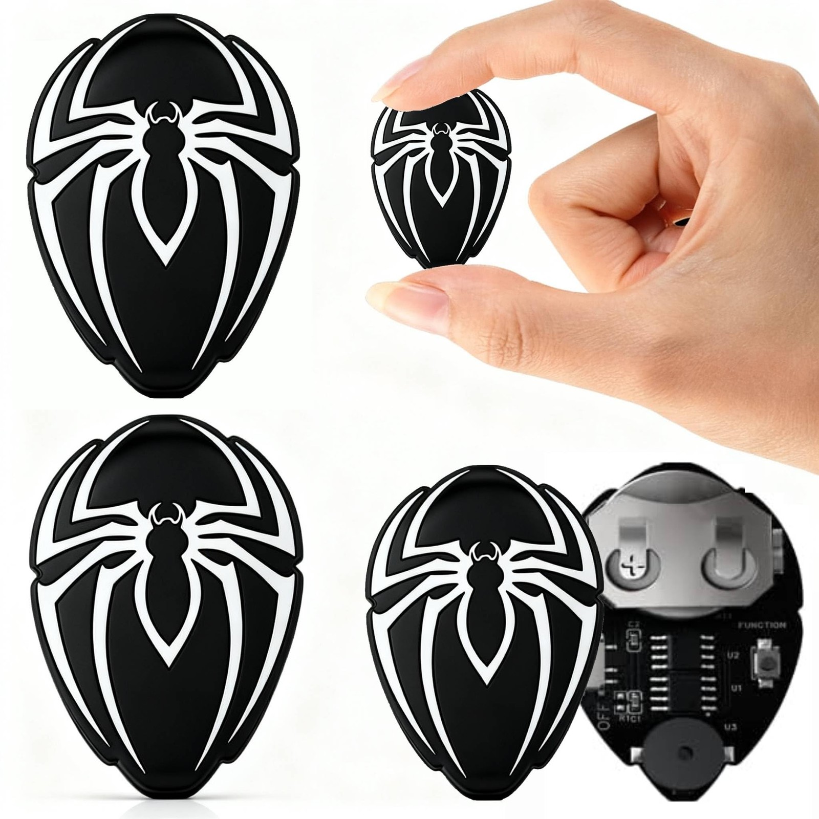 Culimery Cricket Noise Maker Prank - Hidden 3 PC, Black