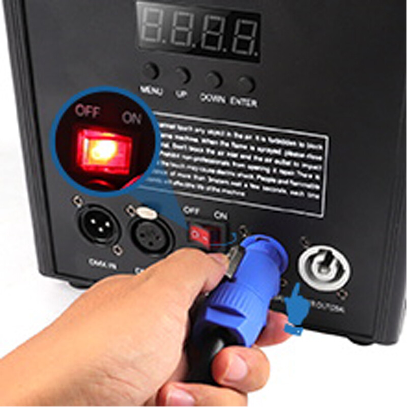 700W Cold Spark Firework Machine DMX512 Special Stage Effect Show Events Xmas US