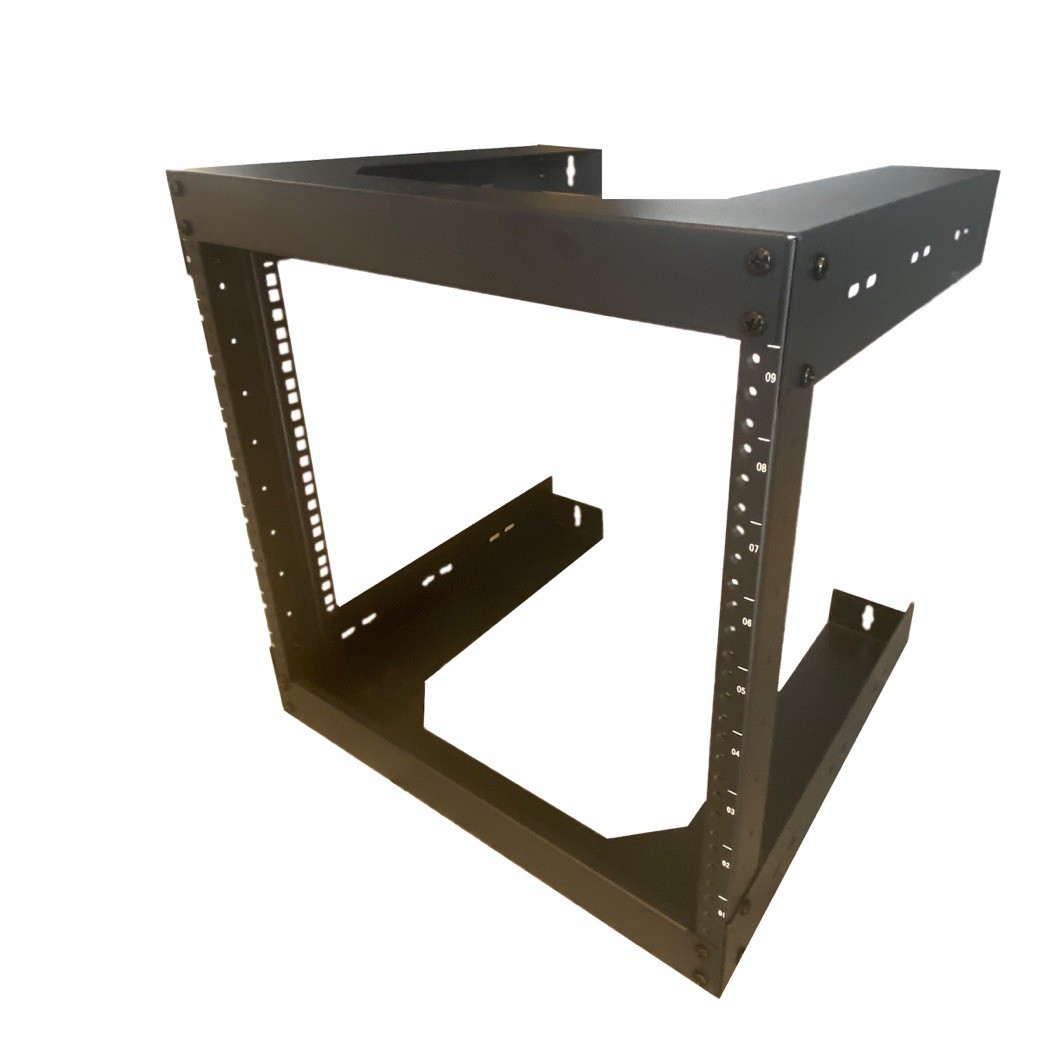 New 4XEM 12U Open Wall Mount Network Rack Bracket