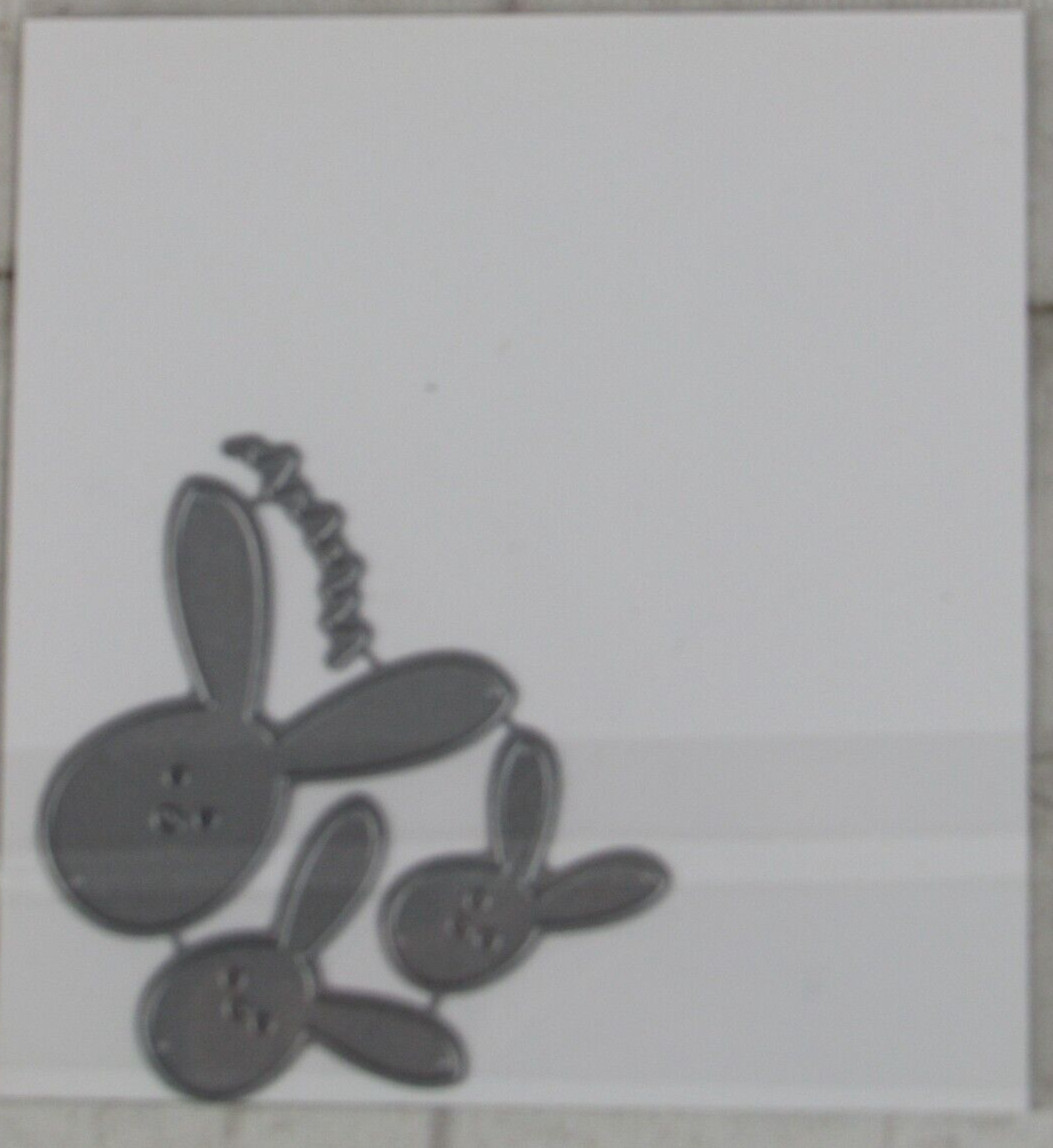 Impression Obsession Easter Bunny Trio Die Cut, DIE277-E