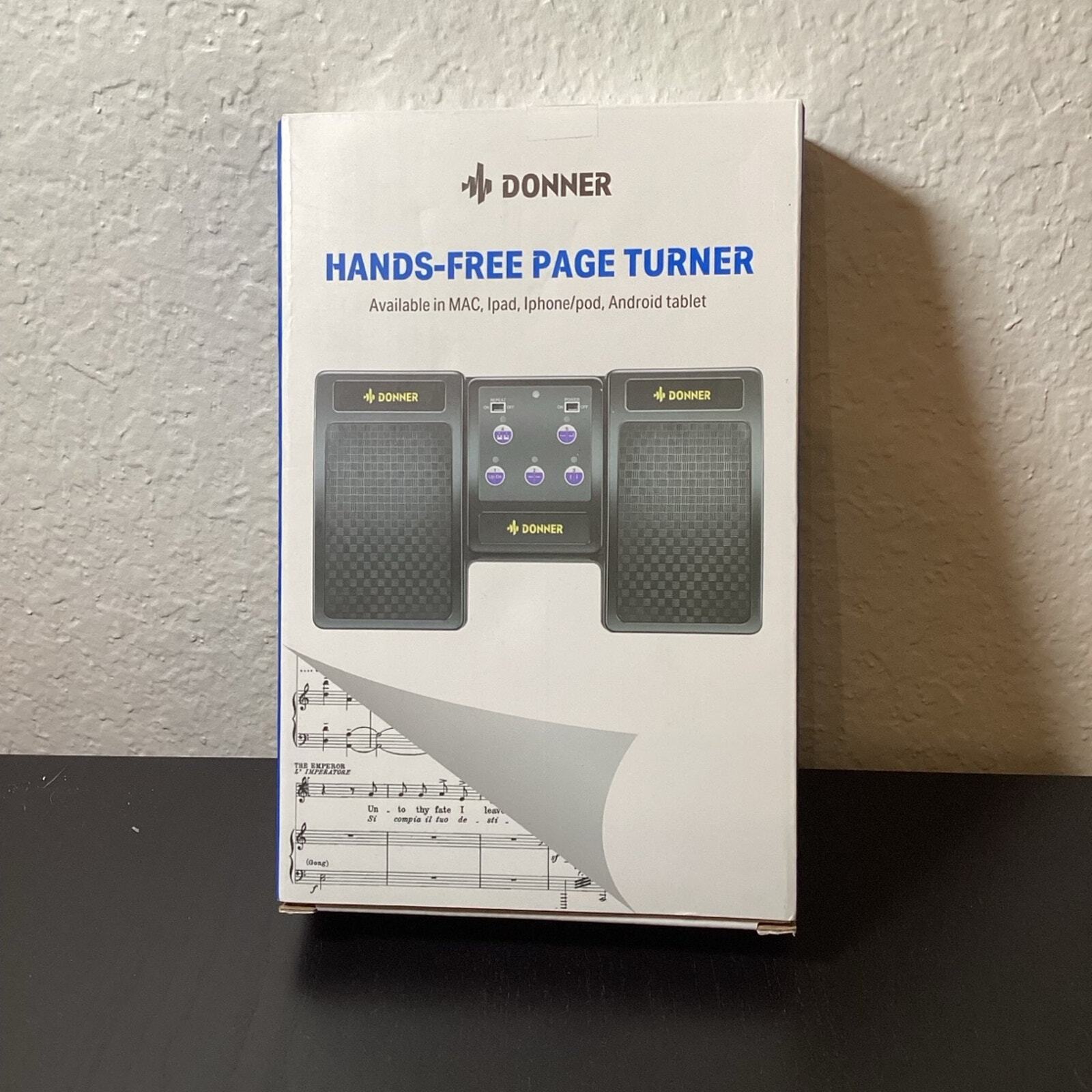Donner Wireless Page Turner Pedal