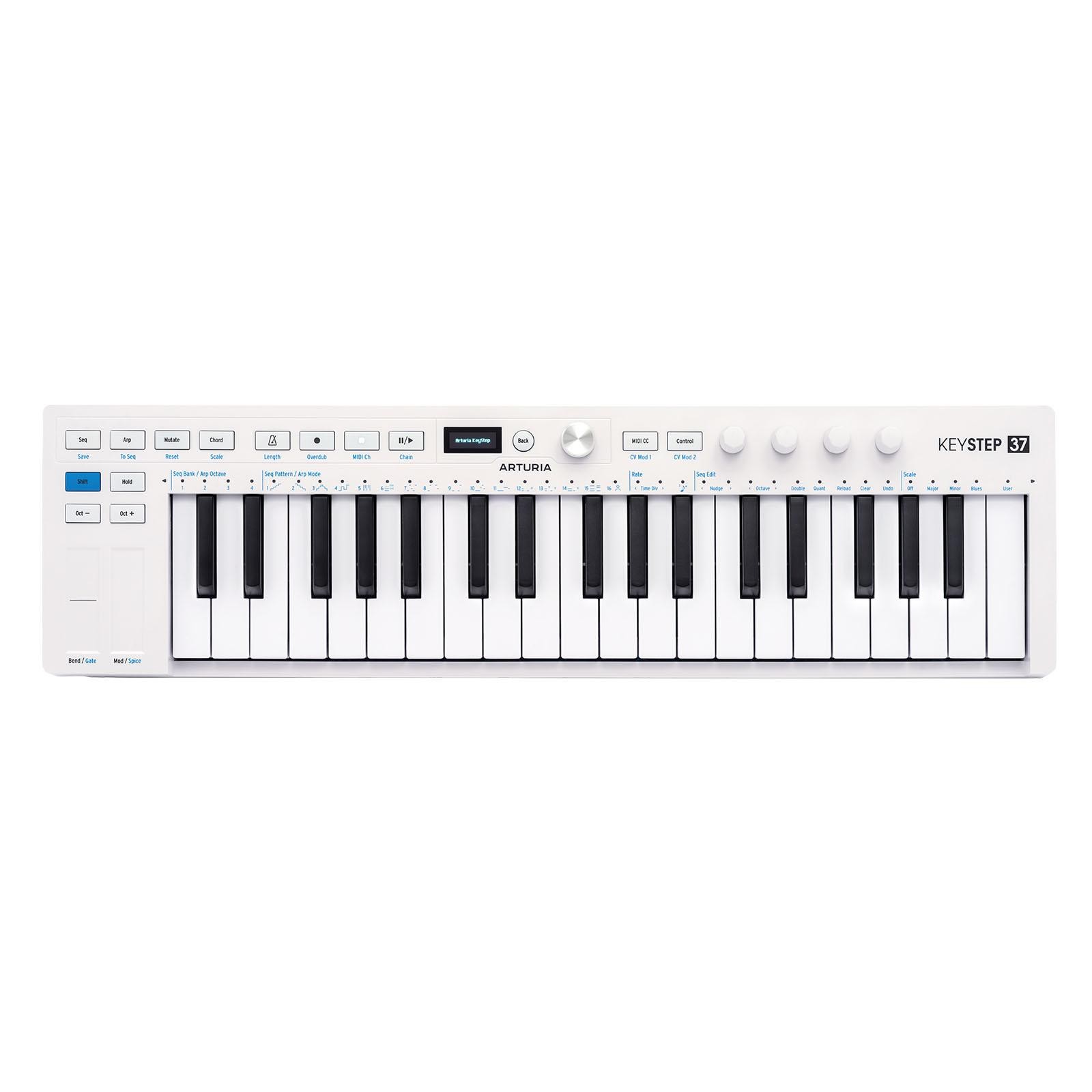 Arturia KeyStep 37 mk2 Compact 37 Key Keyboard Controller & Sequencer
