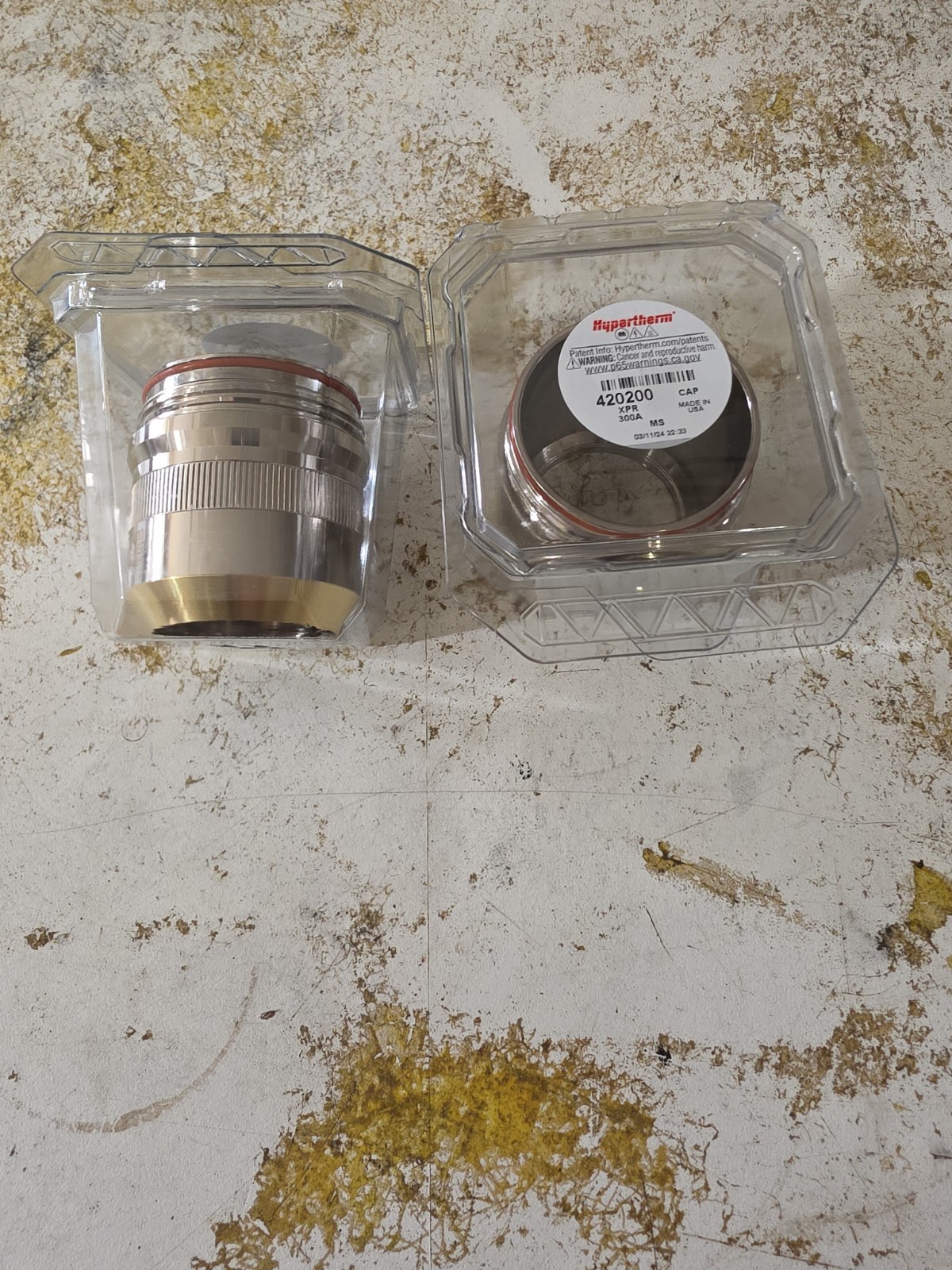 1pcs 420200 Retaining Cap For Hypertherm XPR300 Plasma Torch