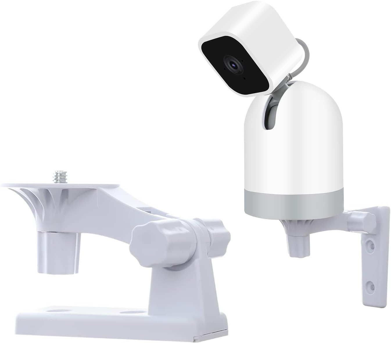 Versatile Camera Wall Mount Compatible with WYZE & Blink Mini - 180° Adjustable