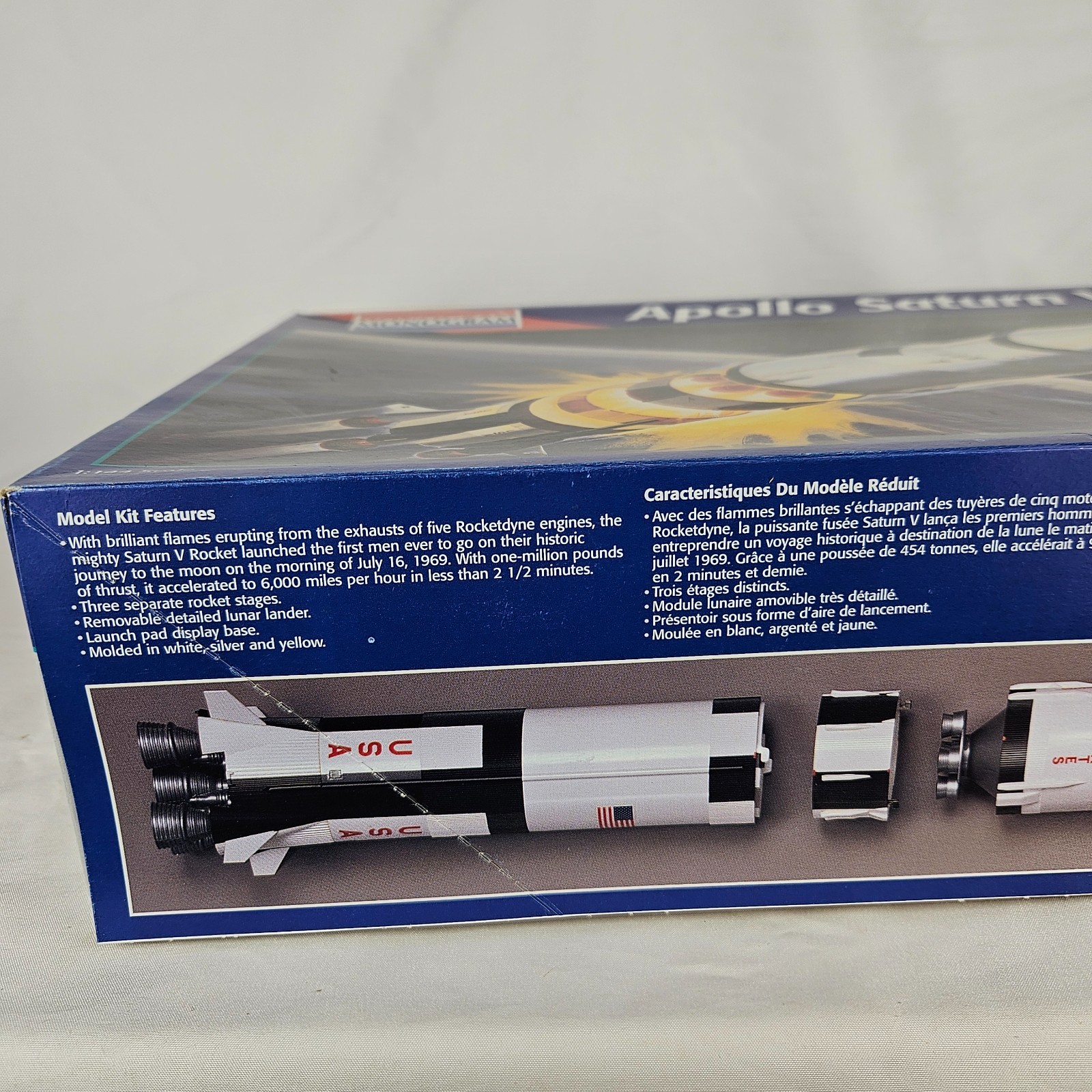 Monogram Apollo Saturn V Rocket 1/144 Scale Plastic Model Kit