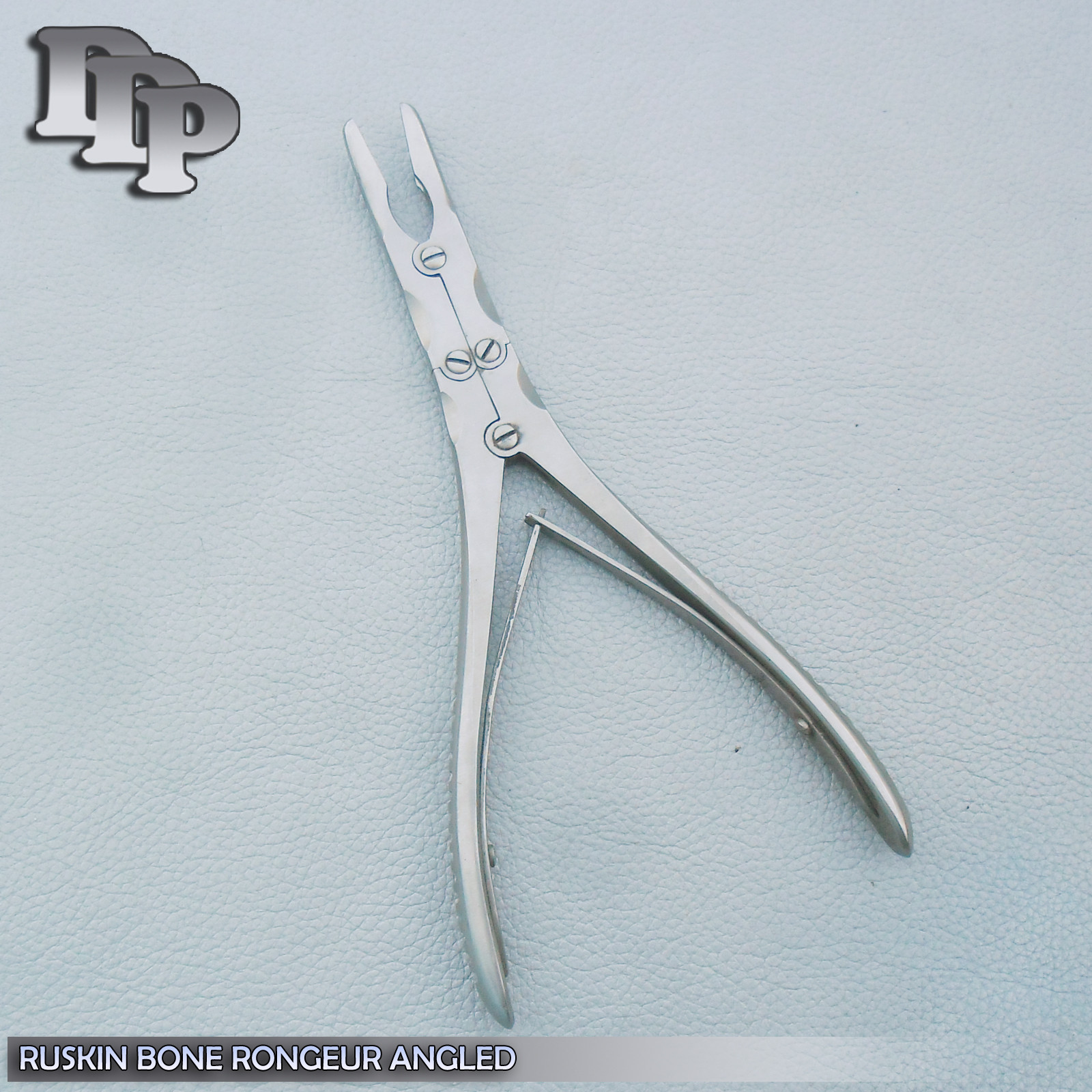 Ruskin Bone Rongeur 7" SLIGHT ANGLED JAW Orthopedic ENT Surgical Instruments