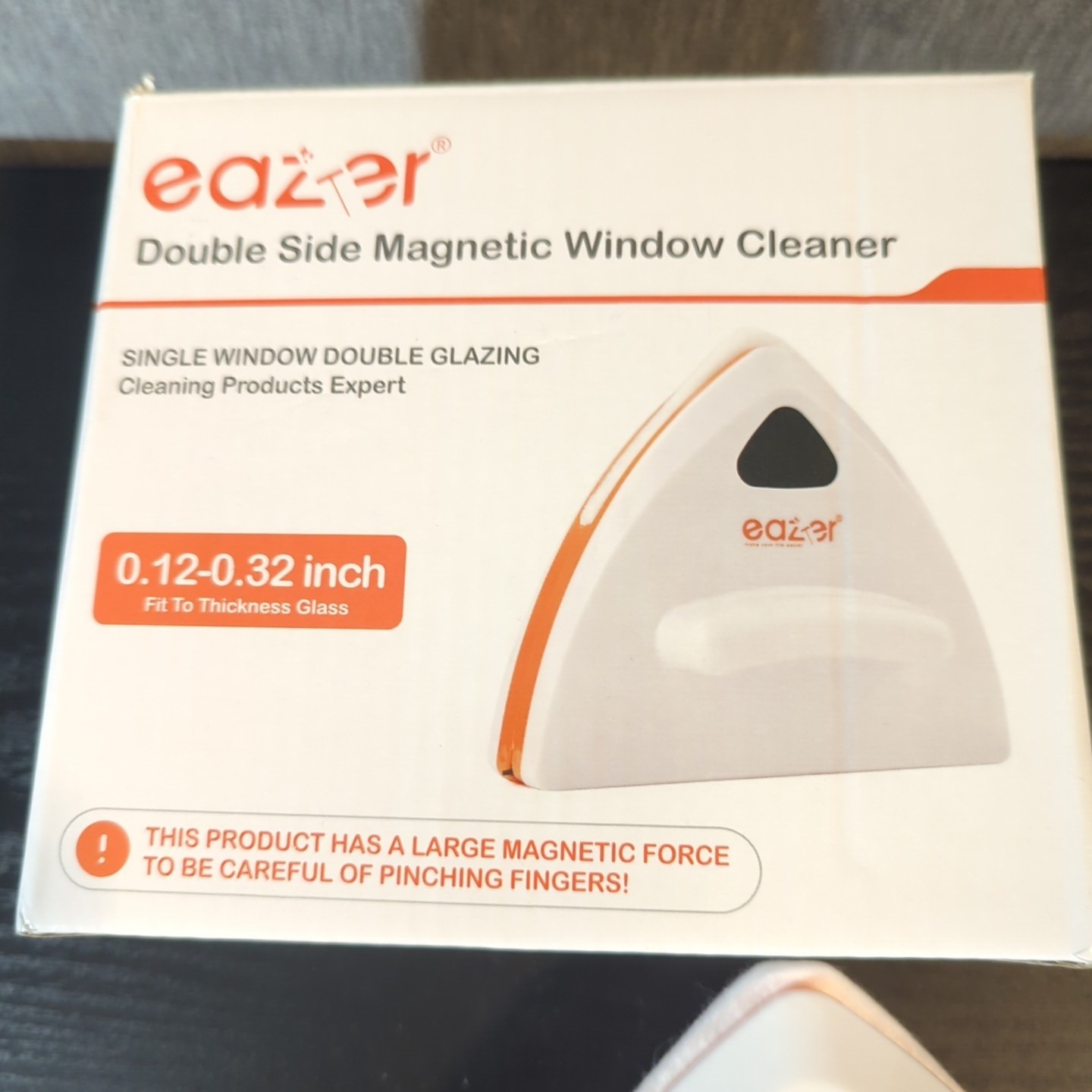 New Eazer Double Sided Magnetic Window Cleaner Washer Clean Both Sides at Once