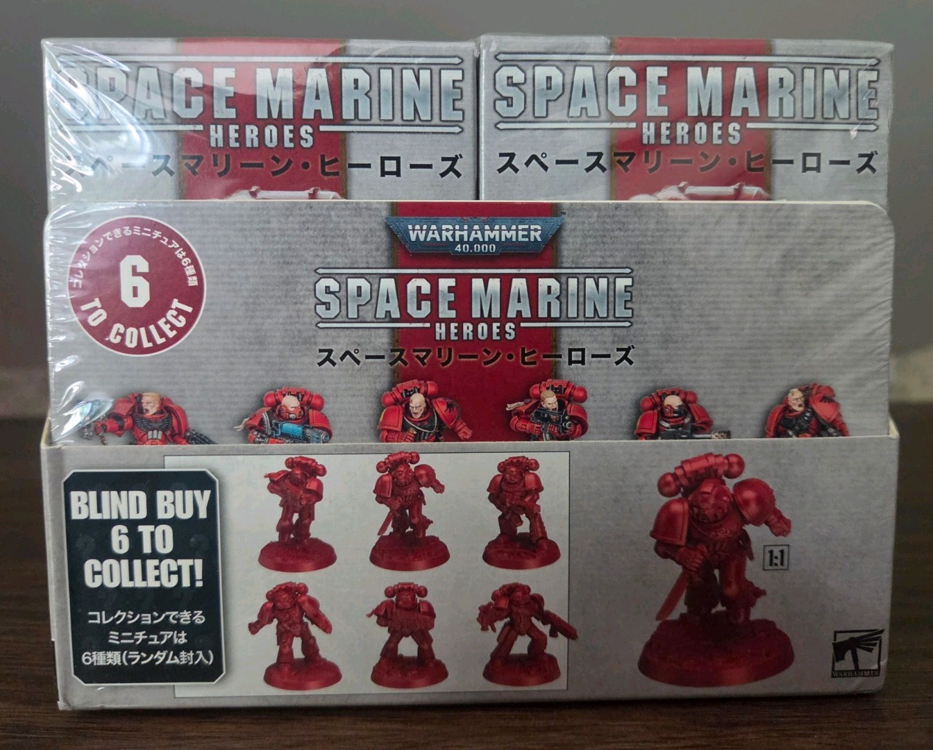 Space Marine Heroes Blood Angels Series 2 NEW in BOX Warhammer 40k 8 Packs