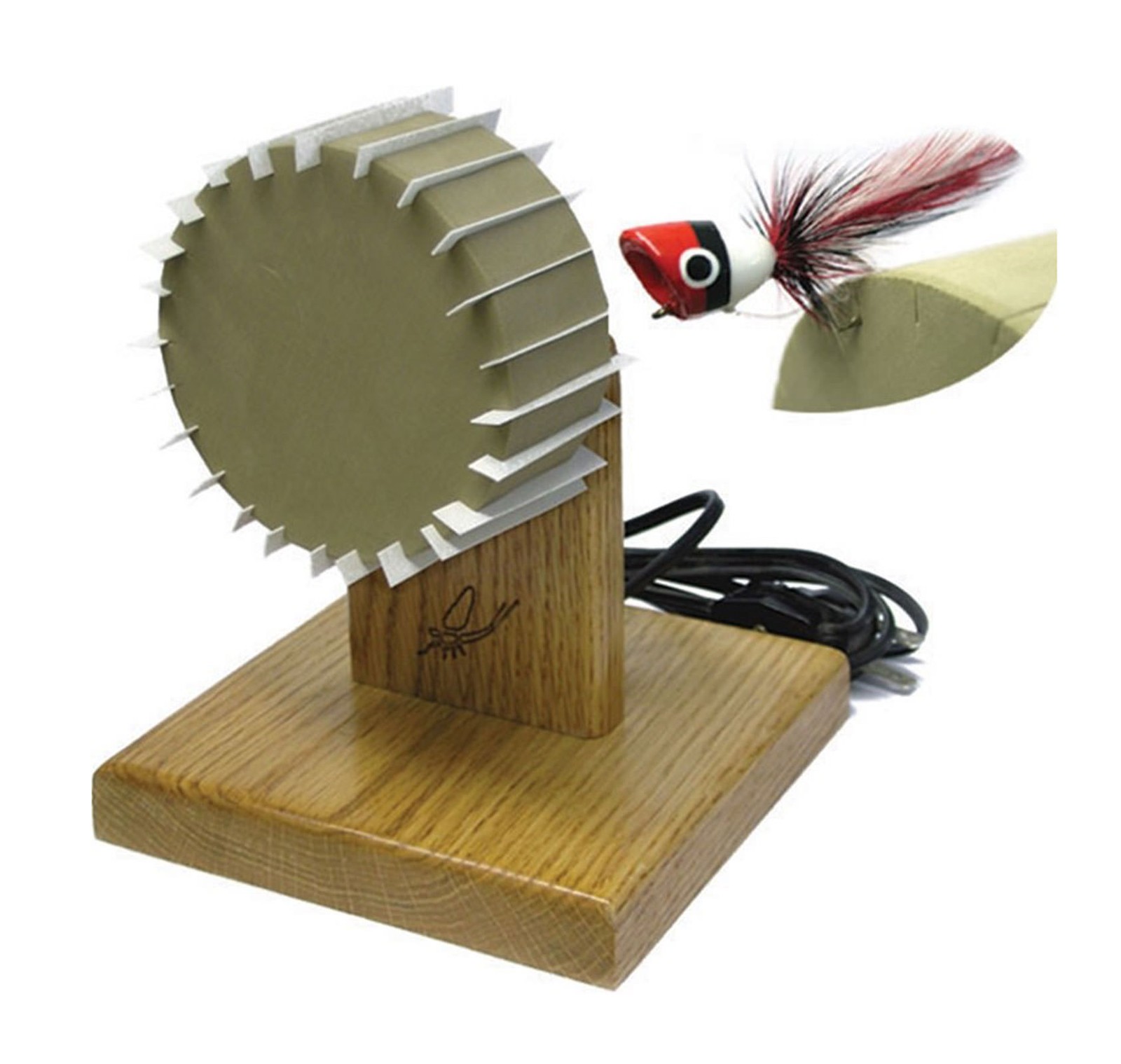 Fly Furniture Rotary Fly Tying Drier Cures Epoxy on Flies & Jigs