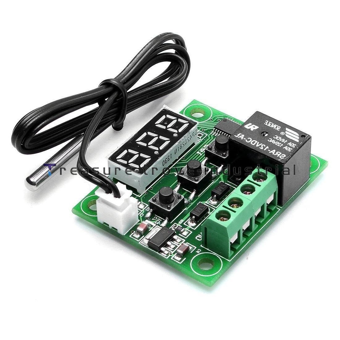 -50-110°C W1209 Digital thermostat Temperature Control Switch 12V + sensor
