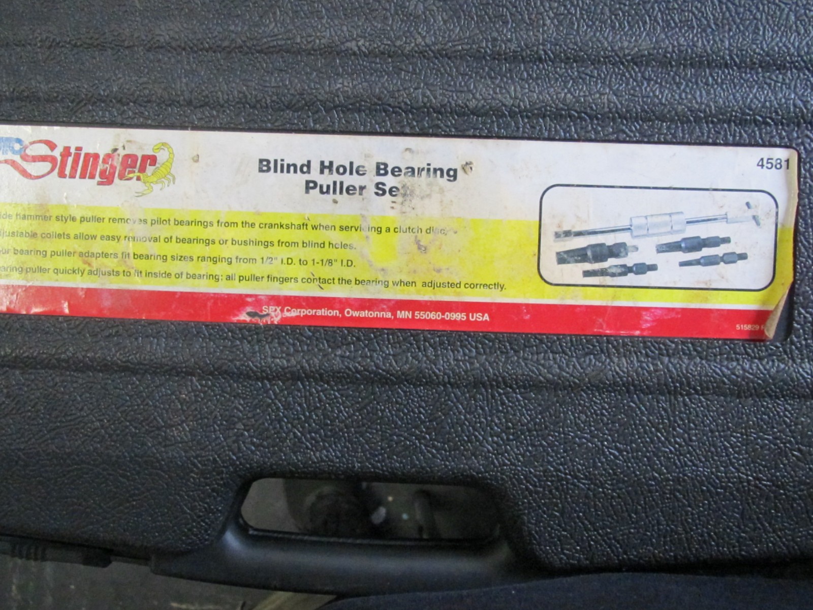 OTC Tools 4581 Stinger Blind Hole Bearing Puller Set LIGHTLY USED D