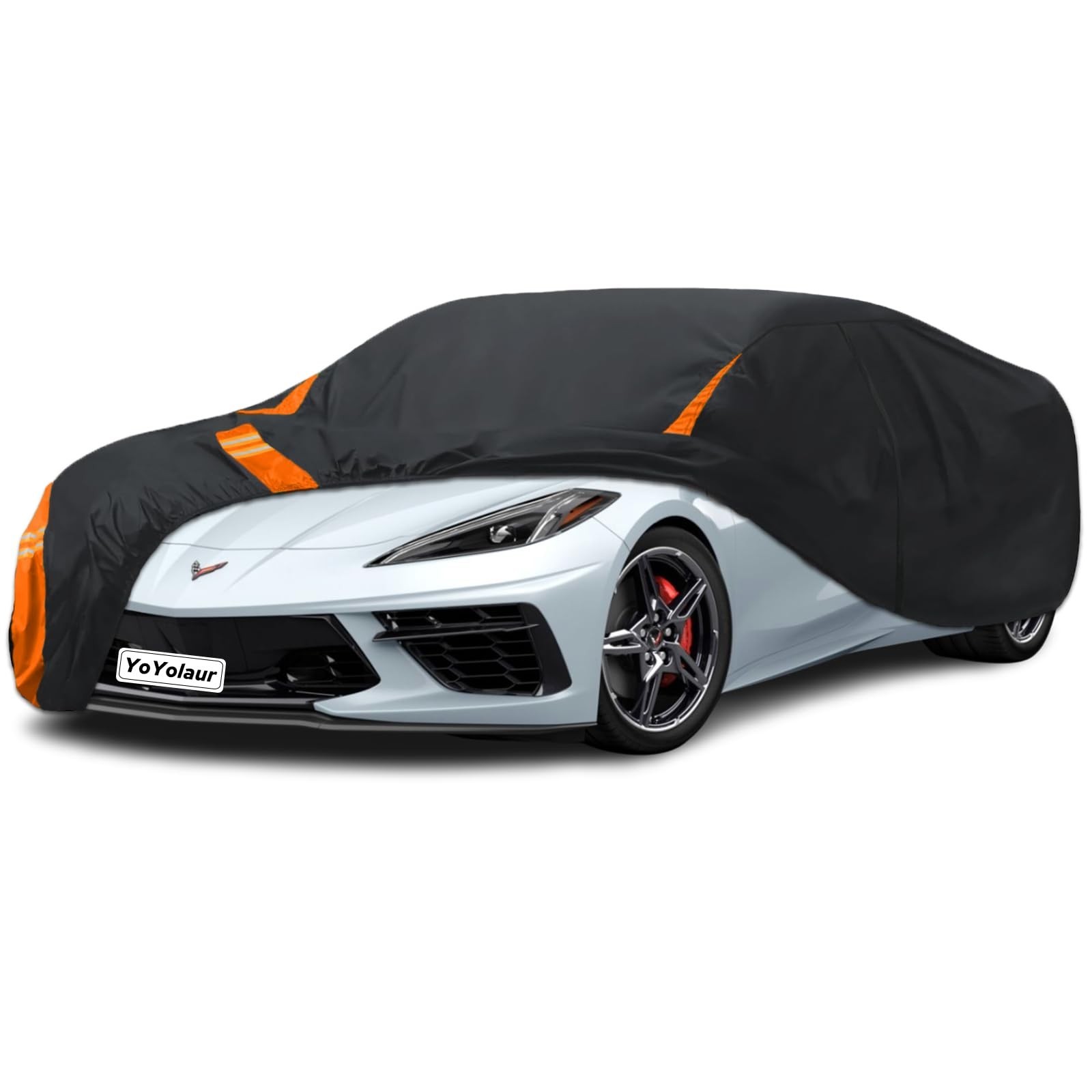 10-Layer for Chevy Corvette C4/C5/C6/C7 Car Cover Waterproof All Weather for ...