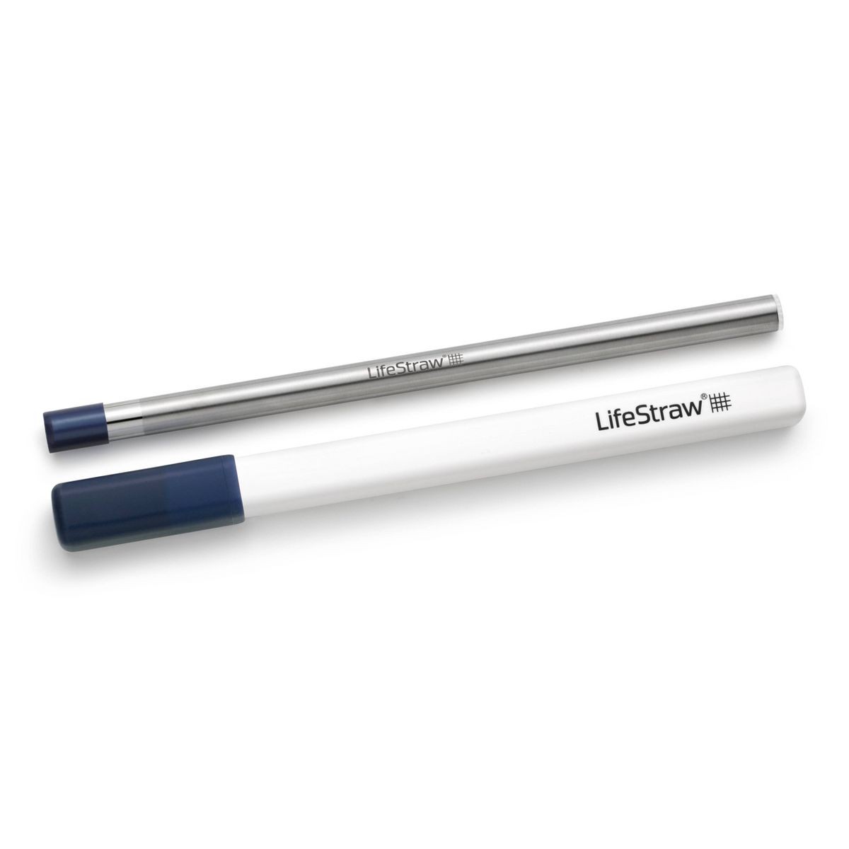 LifeStraw Sip Reusable Steel Filter Straw with Carry Case Midnight Blue NEW 🚚✅