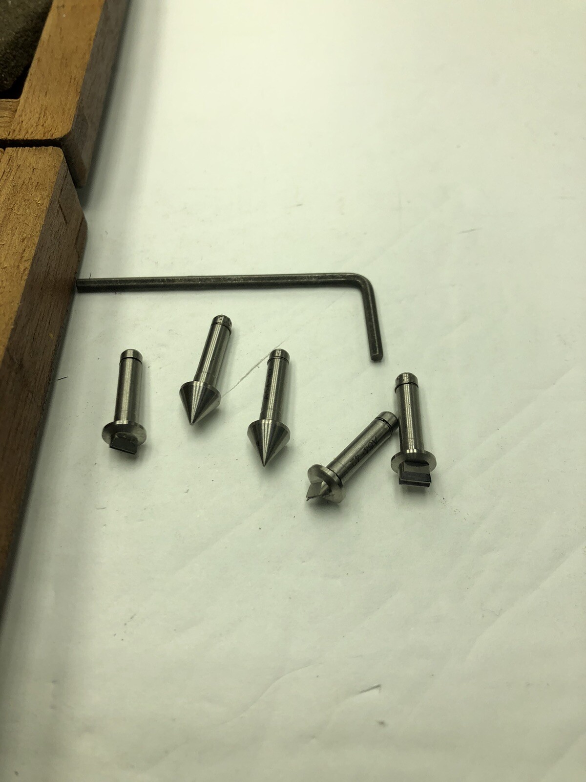 TESA Interchangeable 0" - 1 " THREAD MICROMETER .001 " With Anvils See Photos.