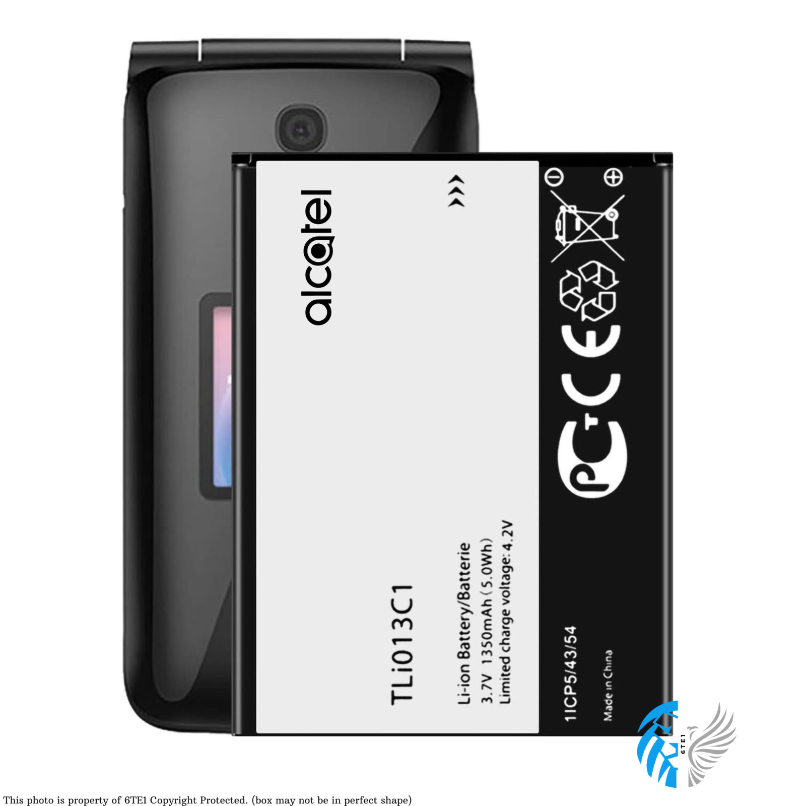 Alcatel TLi013C1 Original Battery for Alcatel One Touch Go Flip 4044W 4044T 4044