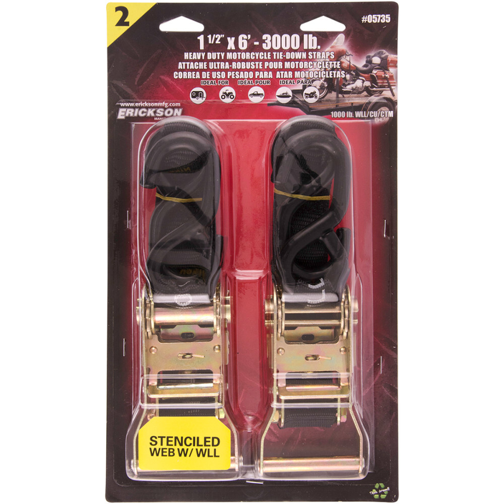 Erickson Ratchet Strat - 1.5" x 6' - Black | 05735